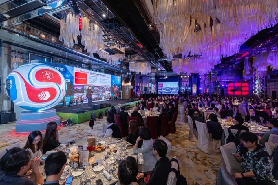 Fortinet Partner Kickoff Hong Kong ballroom