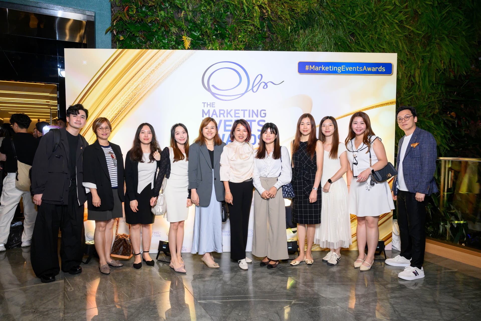 Moxie and Alibaba Cloud team on the Marketing Events Awards Hong Kong 2026 awards floor